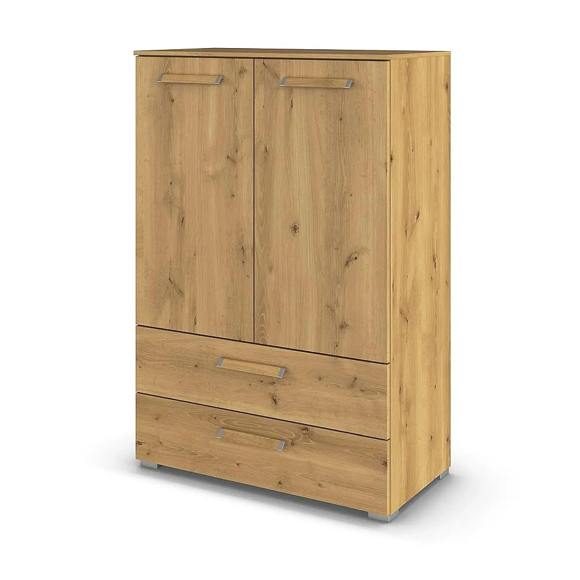 Evelyn 2 Door Cupboard - Wild Oak