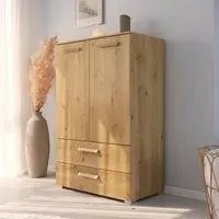 Evelyn 2 Door Cupboard - Wild Oak