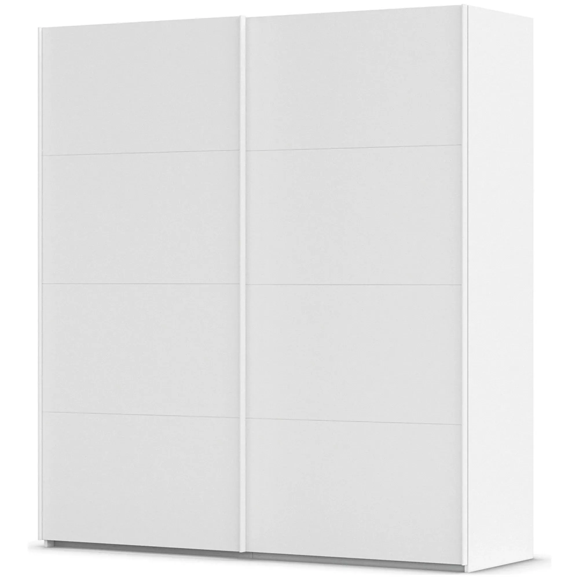 Evelyn 2 Door Sliding Wardrobe - Alpine White