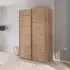Evelyn 2 Door Sliding Wardrobe - Sonoma Oak