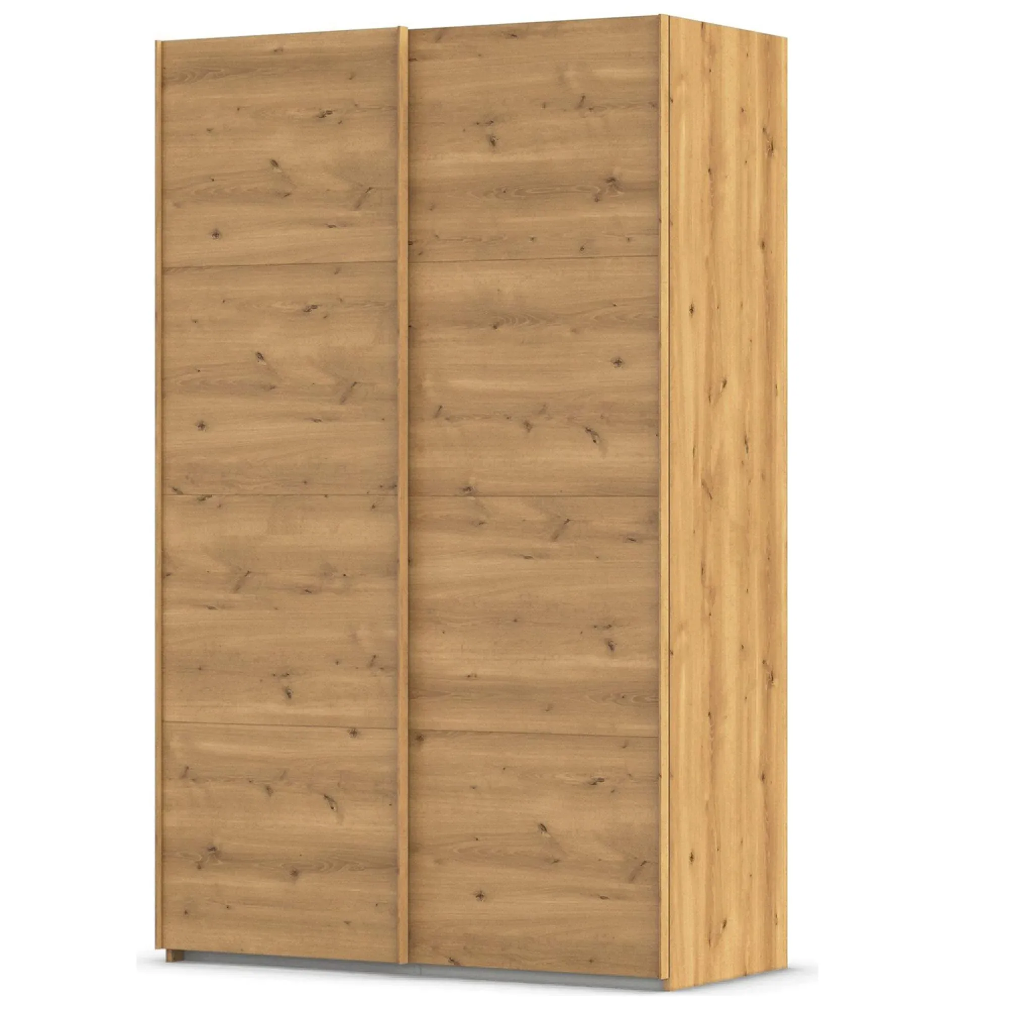 Evelyn 2 Door Sliding Wardrobe - Wild Oak