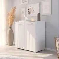 Evelyn 2 Door Small Sideboard - Alpine White