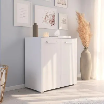 Evelyn 2 Door Small Sideboard - Alpine White image