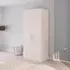 Evelyn 2 Door Wardrobe - Alpine White
