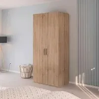 Evelyn 2 Door Wardrobe - Sonoma Oak