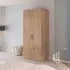Evelyn 2 Door Wardrobe - Sonoma Oak