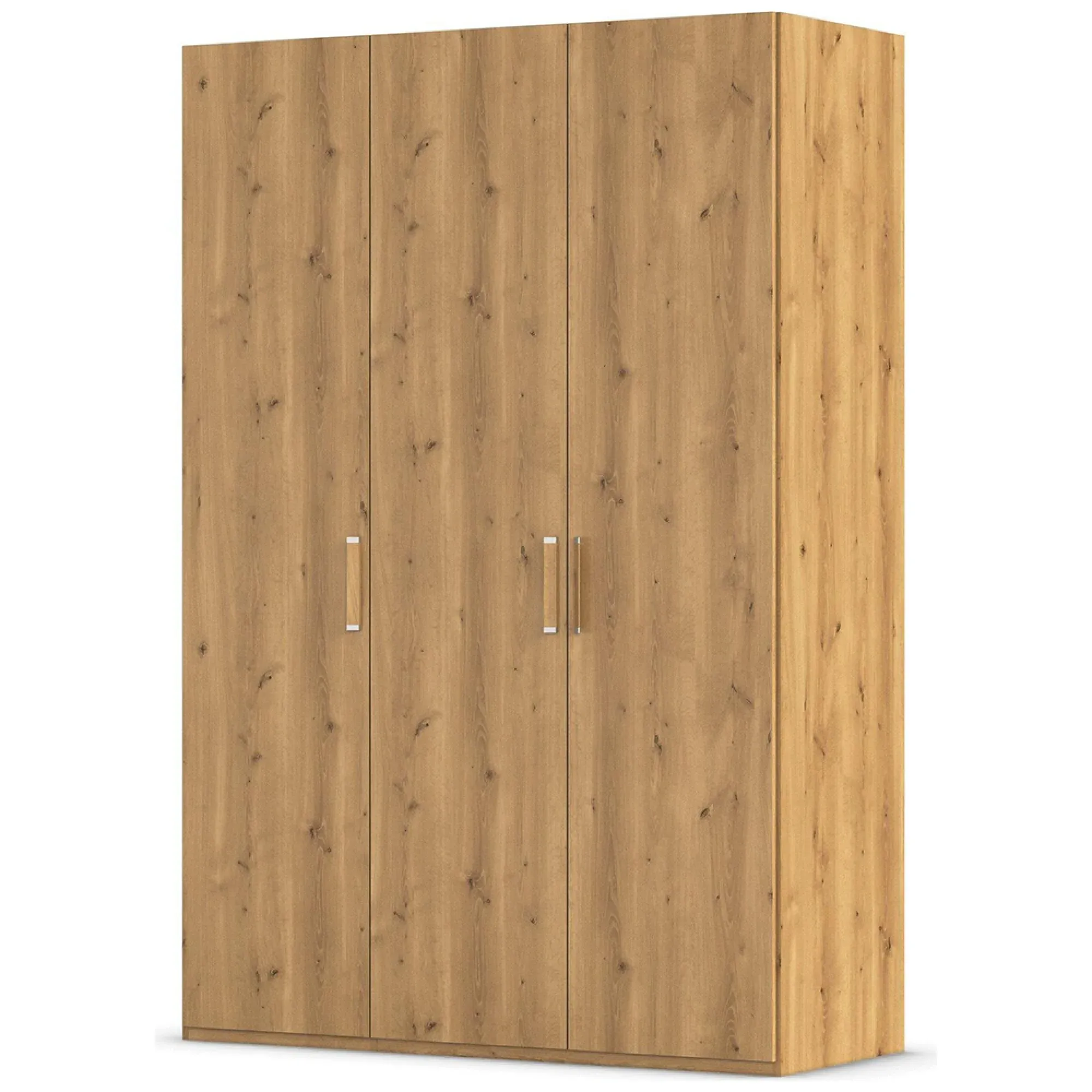 Evelyn 3 Door Wardrobe - Wild Oak