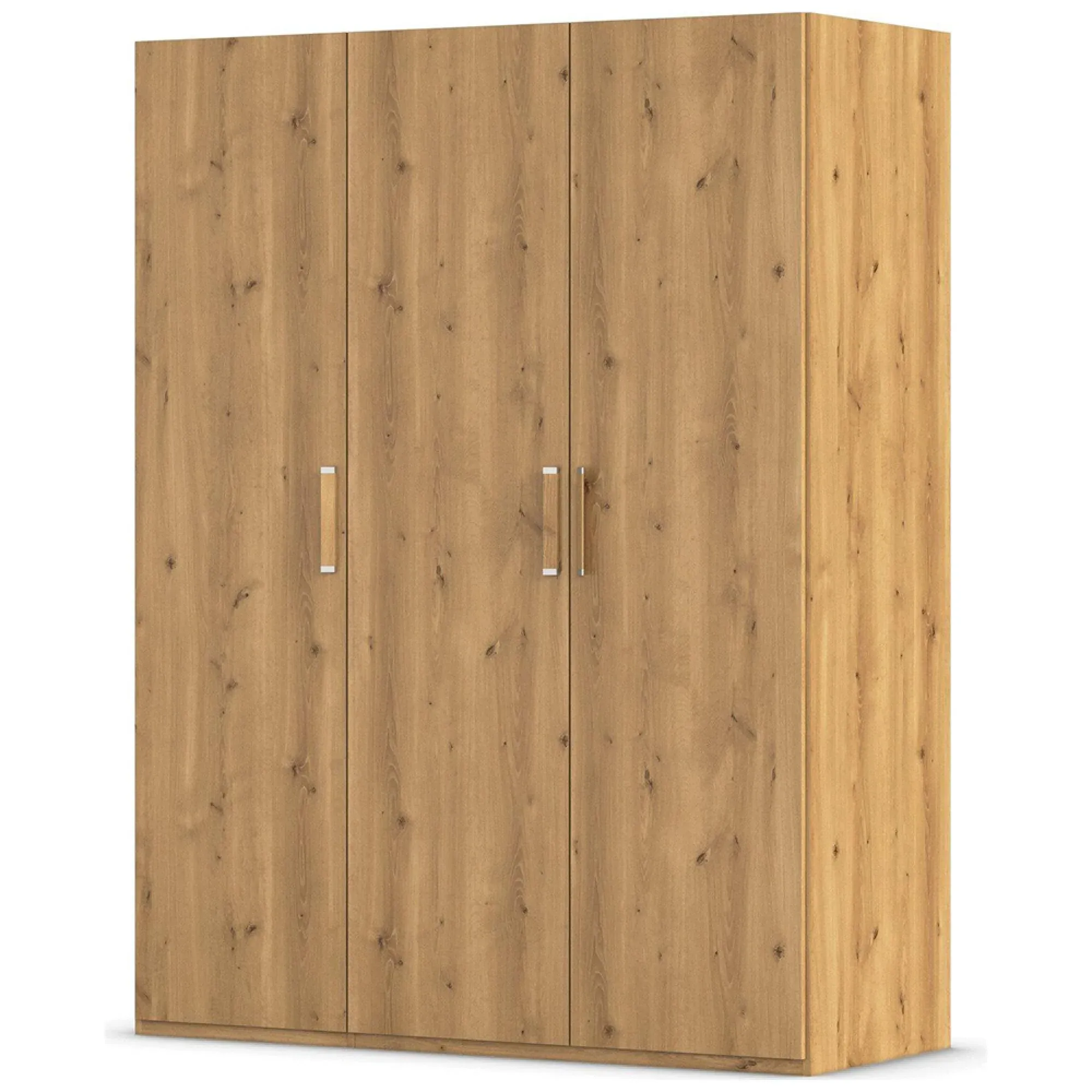 Evelyn 3 Door Wardrobe - Wild Oak