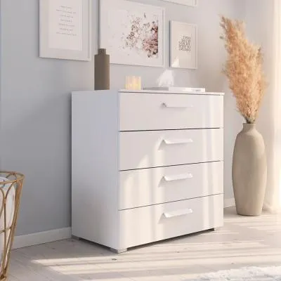 Evelyn 4 Drawer Chest - Alpine White image