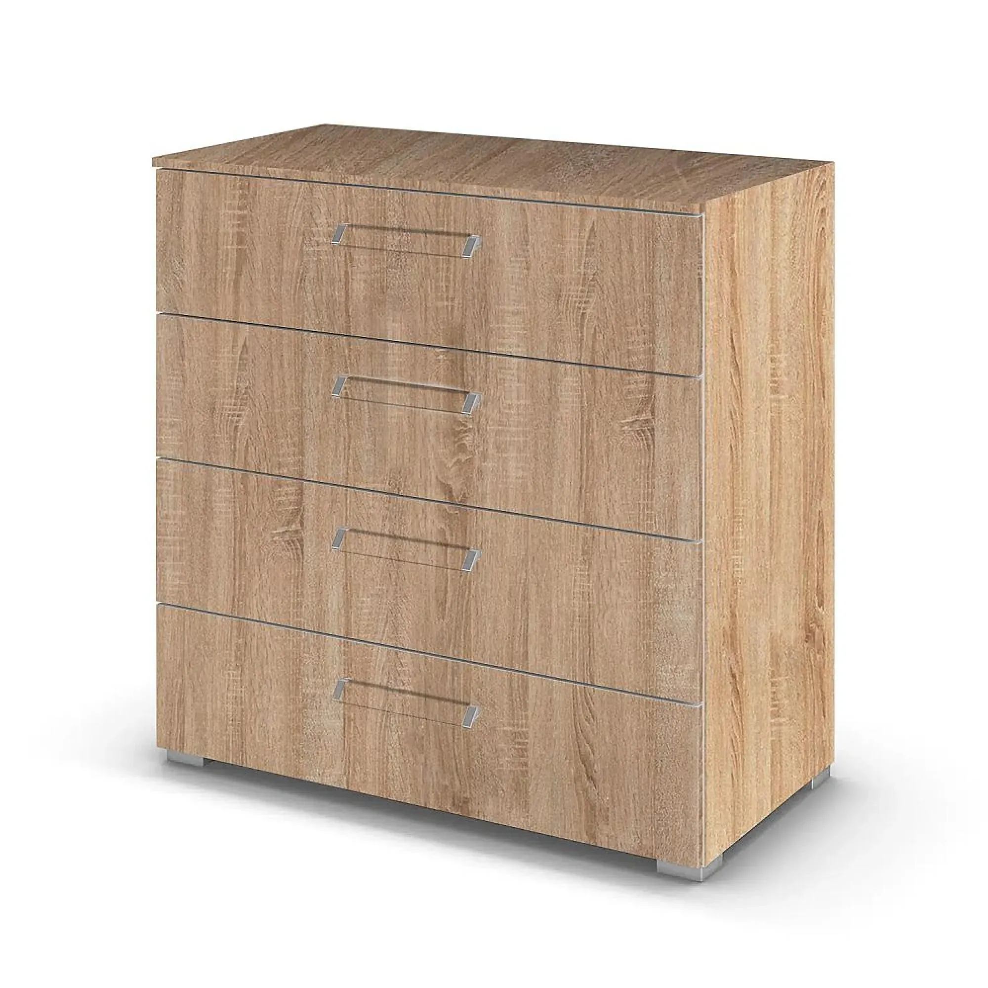 Evelyn 4 Drawer Chest - Sonoma Oak