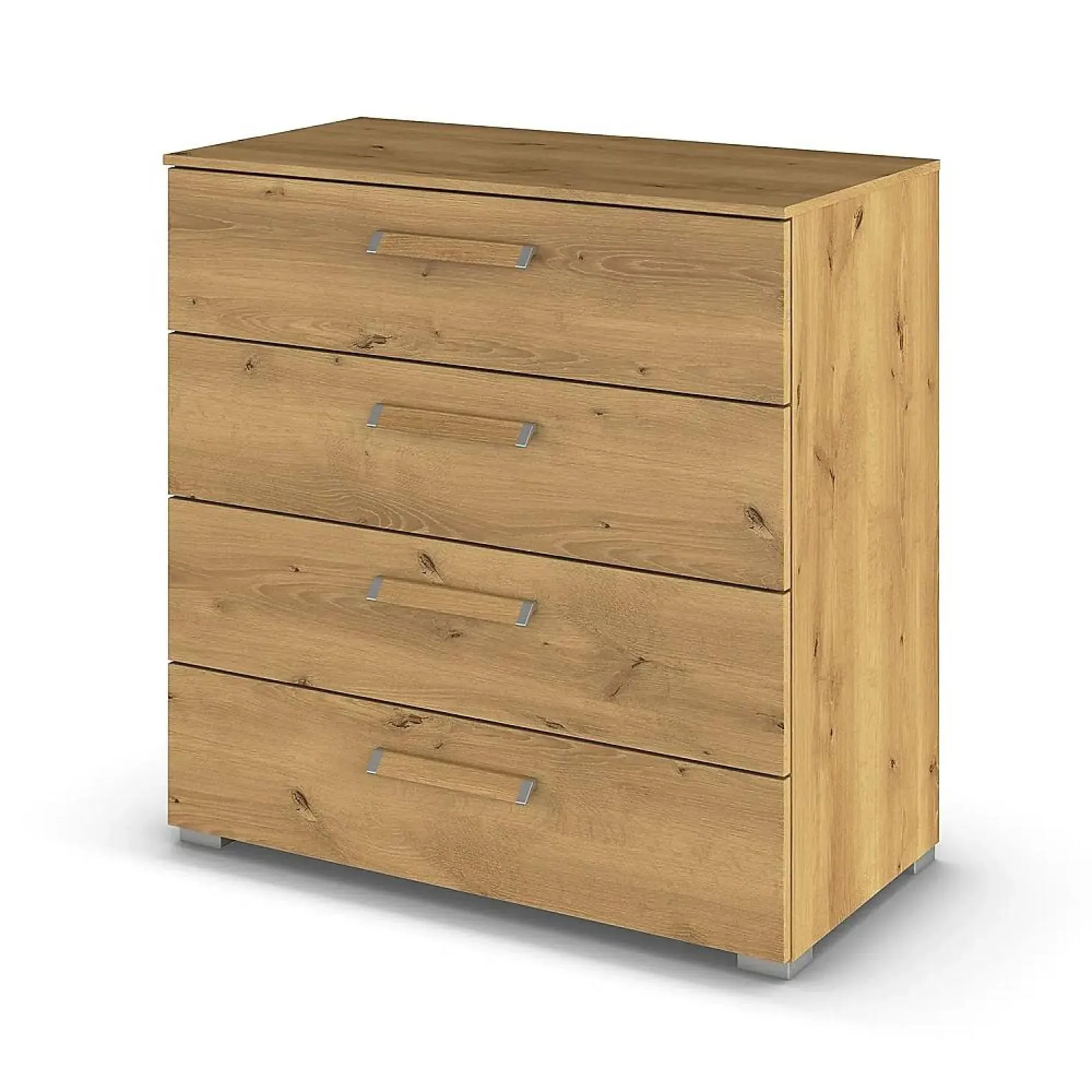 Evelyn 4 Drawer Chest - Wild Oak