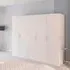 Evelyn 5 Door Wardrobe - Alpine White