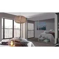 Filo Full Mirrored Sliding Wardrobe