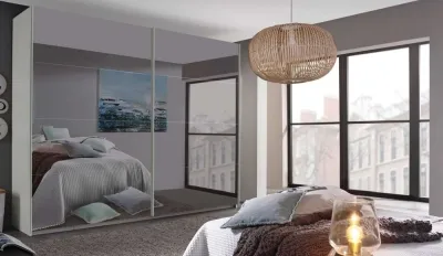 Filo Full Mirrored Sliding Wardrobe