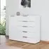 Flipp 1 Door Sideboard with Adjustable Height - Alpine White