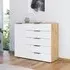 Flipp 1 Door Sideboard with Adjustable Height - Artisan Oak