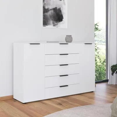 Flipp 2 Door Sideboard with Adjustable Height - Alpine White image