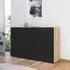 Flipp 2 Door Sideboard with Adjustable Height - Artisan Oak
