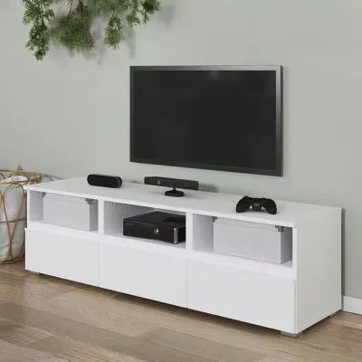 Joel 140cm Storage TV Unit - Alpine White image