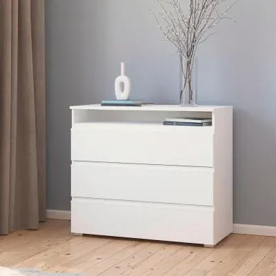 Joel 3 Drawer Chest - Alpine White image