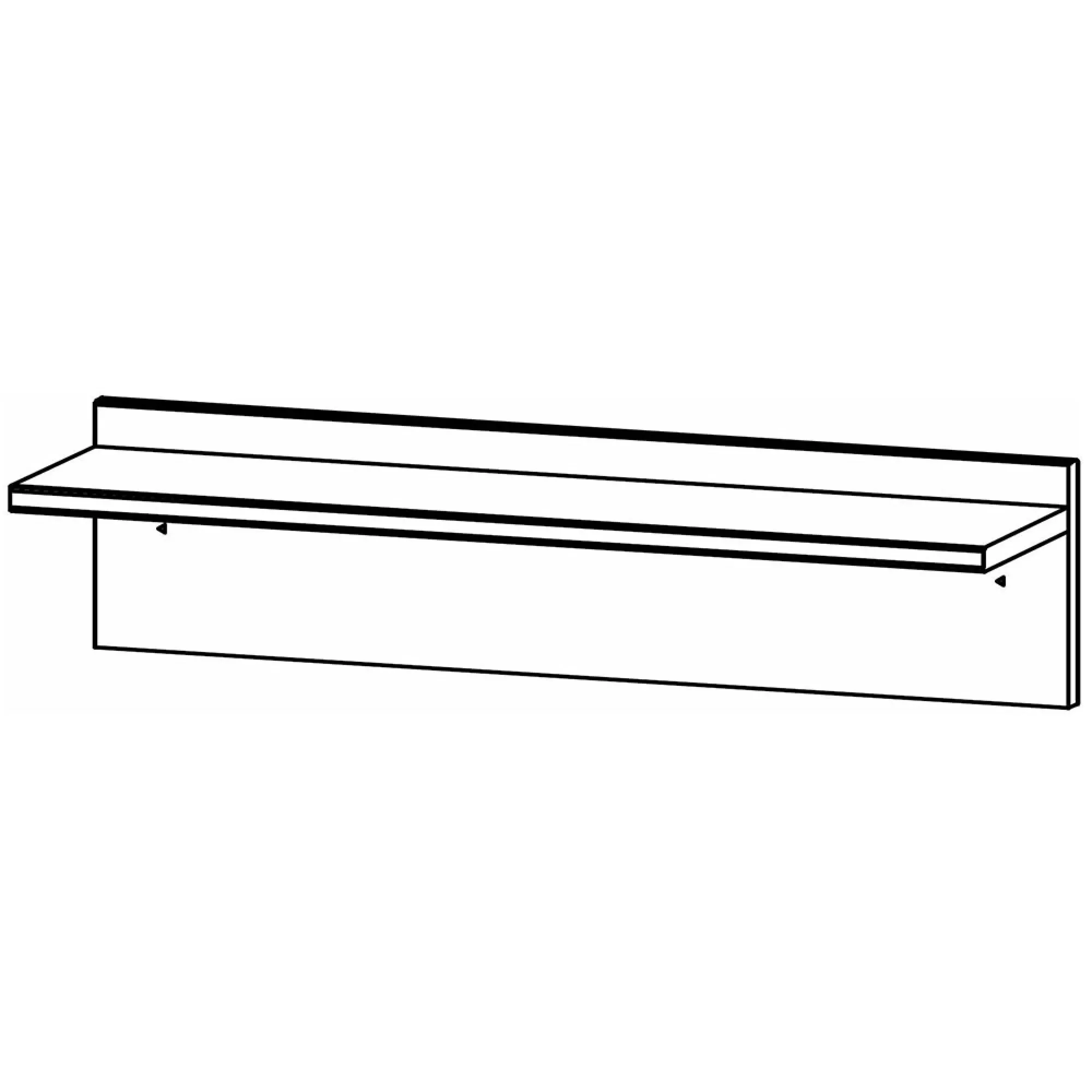 Joel Wall Rack - Alpine White