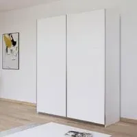 Kronach 175cm 2 Door Sliding Wardrobe - Alpine White