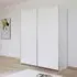 Kronach 175cm 2 Door Sliding Wardrobe - Alpine White