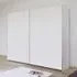 Kronach 2 Door Sliding Wardrobe - Alpine White