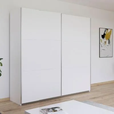 Kronach 2 Door Sliding Wardrobe - Alpine White image