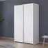 Kronach 2 Door Sliding Wardrobe - Alpine White
