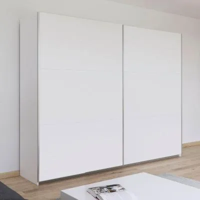 Kronach 2 Door Sliding Wardrobe - Alpine White image
