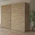 Kronach 2 Door Sliding Wardrobe - Artisan Oak