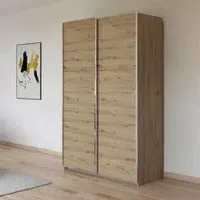 Kronach 2 Door Sliding Wardrobe - Artisan Oak