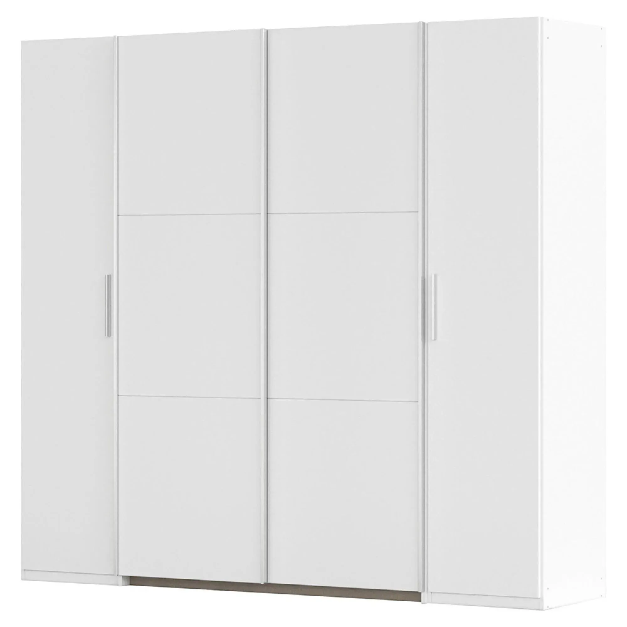 Kronach 225cm 4 Door Wardrobe - Alpine White