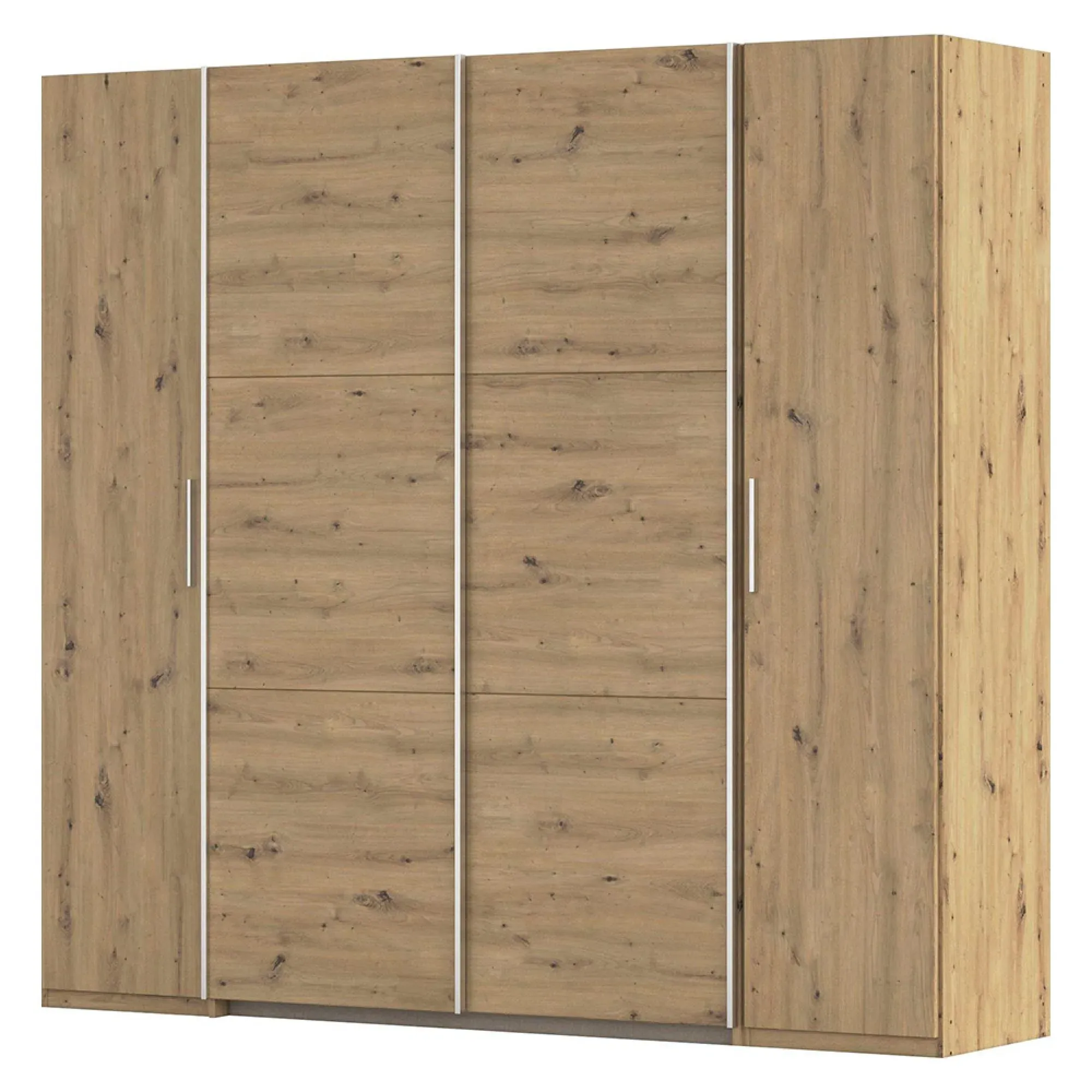 Kronach 225cm 4 Door Wardrobe - Artisan Oak