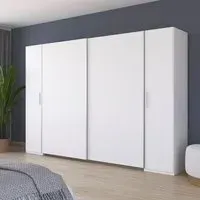 Kronach 4 Door Wardrobe - Alpine White