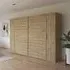Kronach 4 Door Wardrobe - Artisan Oak