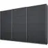 Kulmbach 3-Door Sliding Wardrobe - Grey Metallic