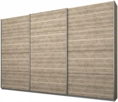 Kulmbach 3-Door Sliding Wardrobe - Sanremo Oak Light