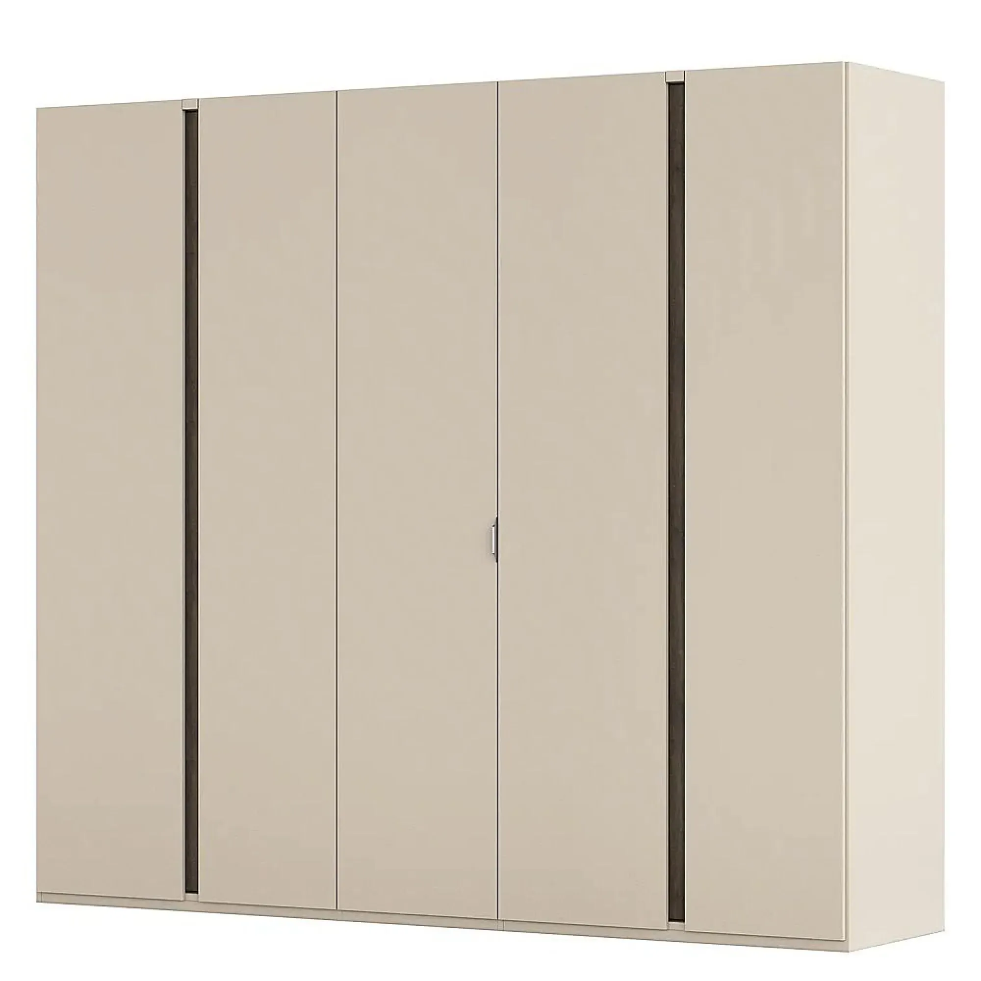 Luana 5 Door Wardrobe - Champagne, Atlantic Dark Oak
