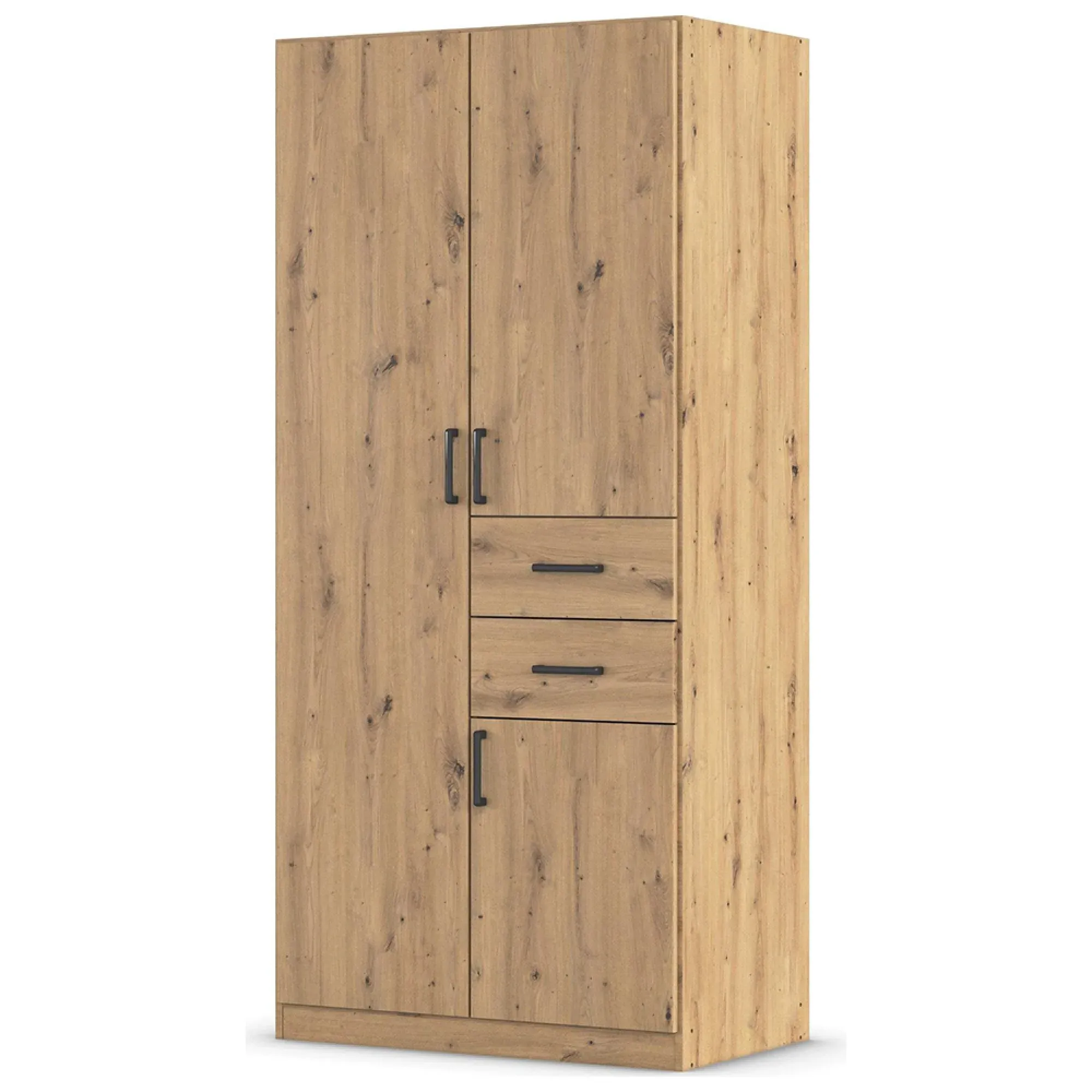 Maika 3 Door Wardrobe - Artisan Oak
