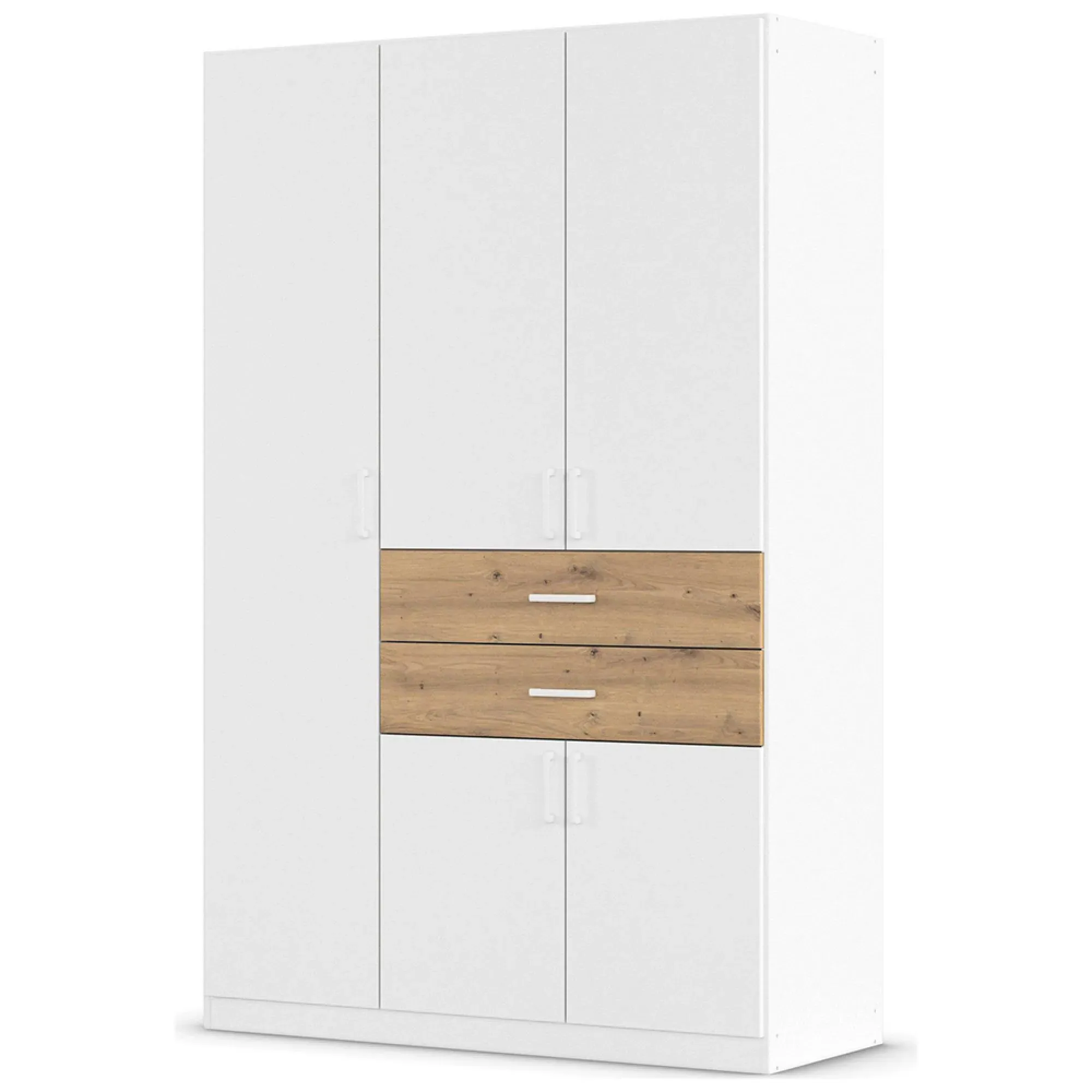 Maika 5 Door Wardrobe - Alpine White