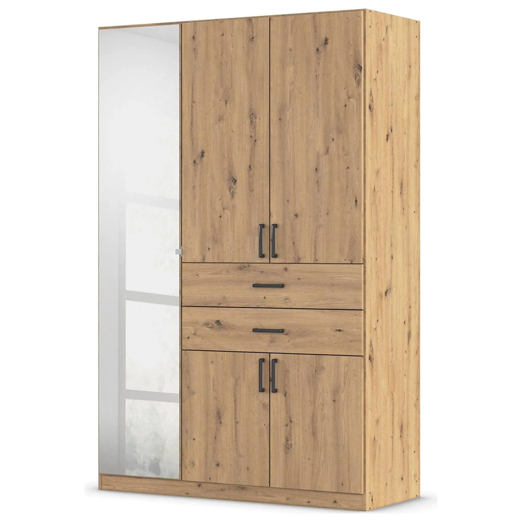 Maika 5 Door Wardrobe - Artisan Oak