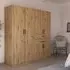 Maika 6 Door Wardrobe - Artisan Oak