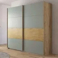 Malva 271cm 2 Door Sliding Wardrobe - Artisan Oak