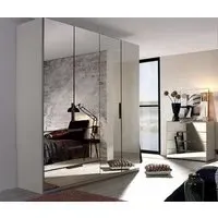 Miramar 4 Door Combi Wardrobe - Silk Grey