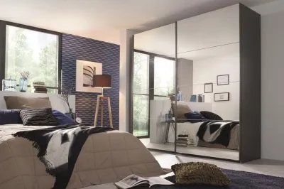 Miramar Full Mirrored Sliding Wardrobe