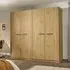 Modi 4 Door Wardrobe - Artisan Oak