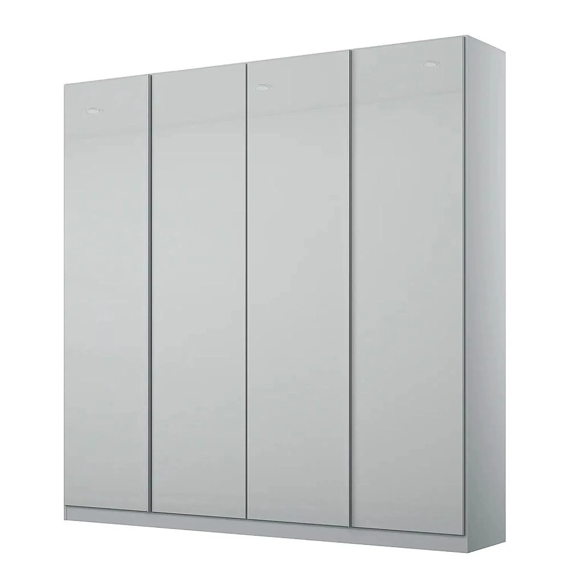 Monostar 4 Door Wardrobe - Silk Grey