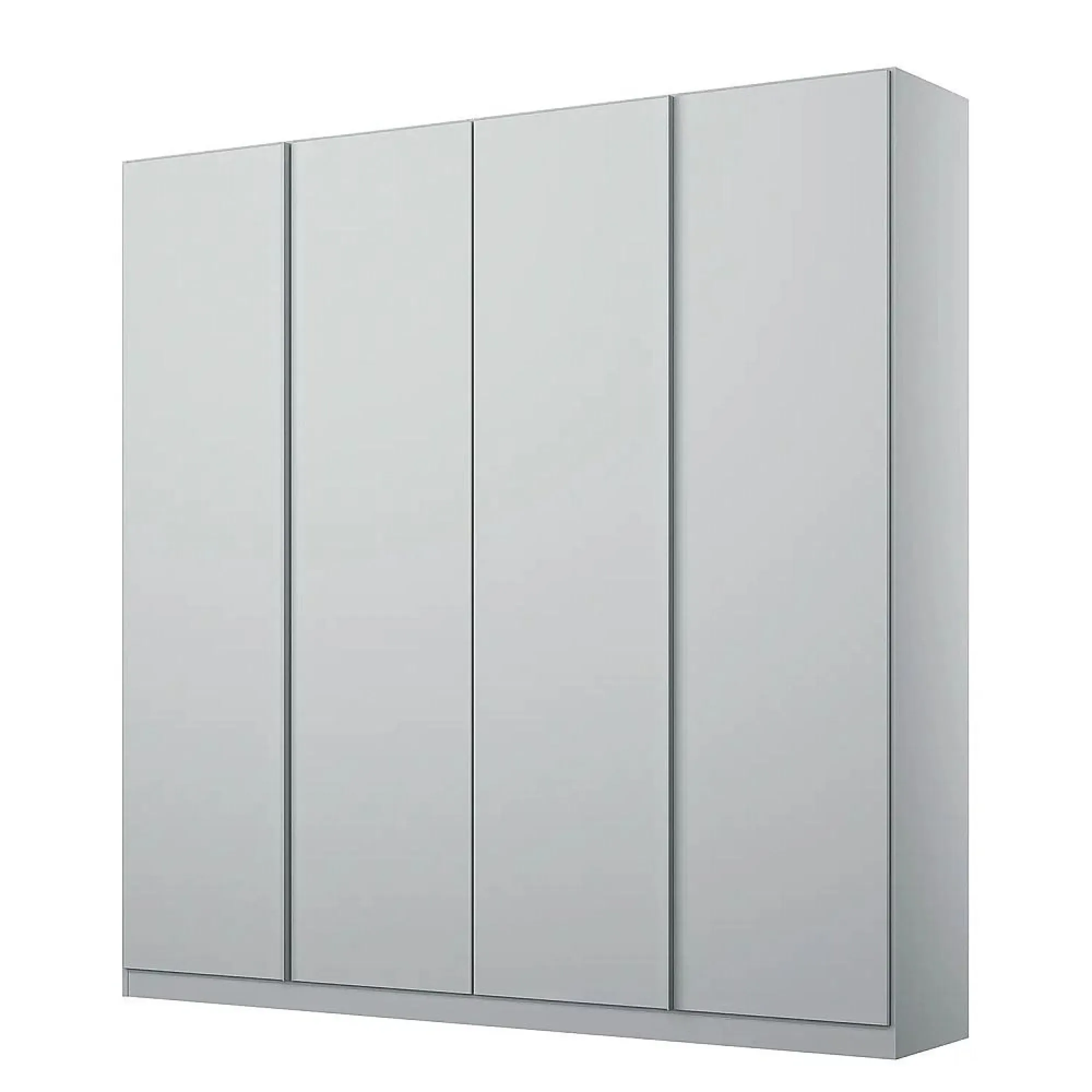 Monostar 4 Door Wardrobe - Silk Grey